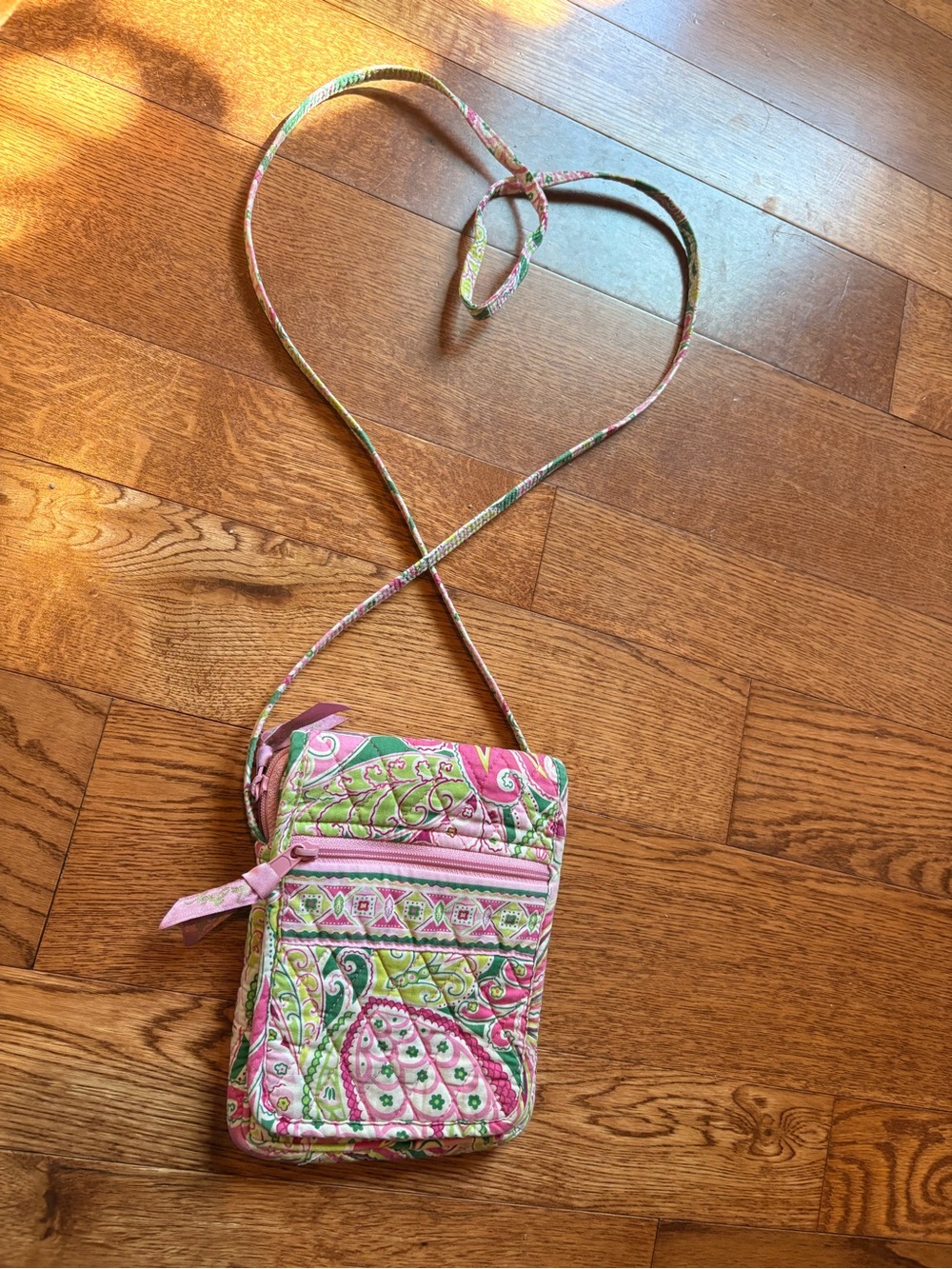 Vera Bradley Pinwheel Pink Crossbody Bag